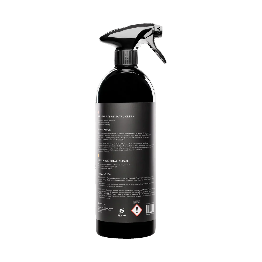 TOTAL CLEAN 1000ml - SPRAY CURATARE INTERIOR