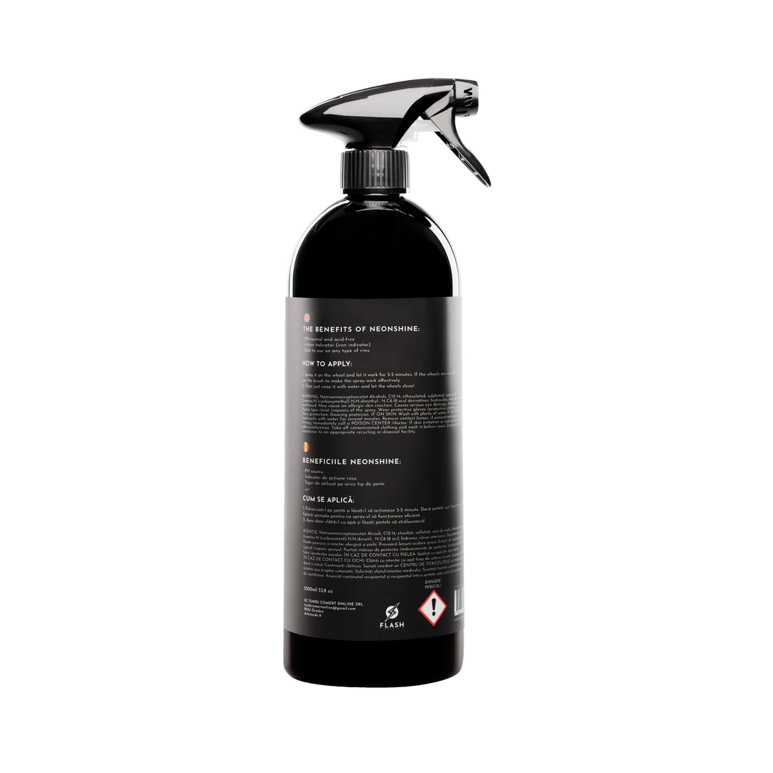 NEONSHINE SPRAY 1000ml - SOLUTIE CURATARE JANTE