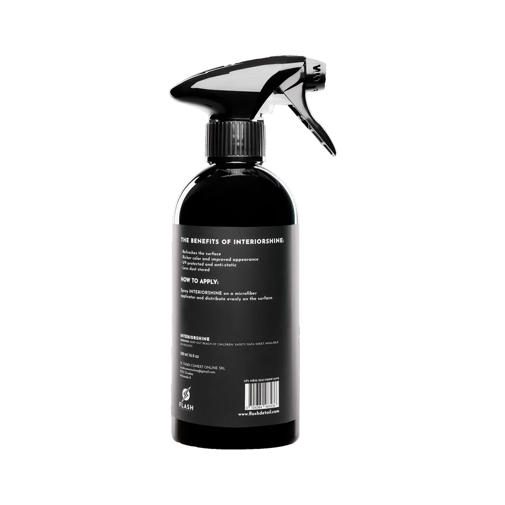 INTERIORSHINE SPRAY 500ml - LUCIU BORD AUTO & DRESSING PLASTICE